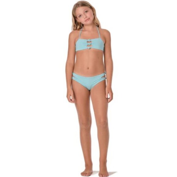 Submarine- Knot Me - Aqua Bikini Set - Picture 1 of 2